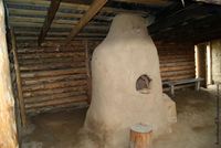 Аркаим. Гончарная печь, реконструкция. Автор: haritonoff (http://haritonoff.livejournal.com/)