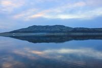Хребет и озеро Калкан. Автор: Ирина Третьякова (https://www.moya-planeta.ru/reports/view/vesna_v_bashkirii_ozero_kalkan_i_okrestnosti_15627/)