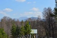 Вид на Большой Иремель с кордона Авняр.