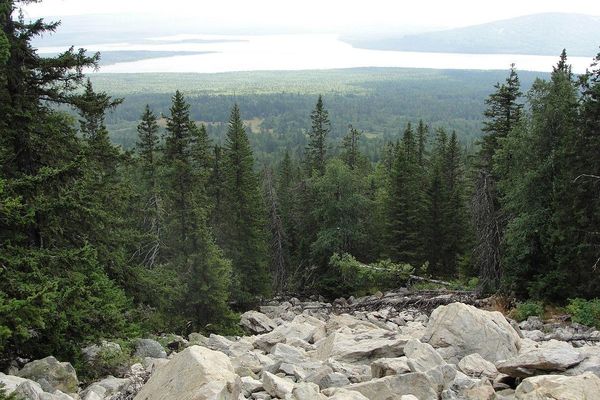 Курумник хребта Зюраткуль. Автор: SidorovDA.