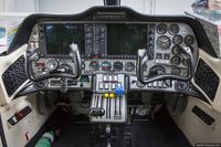 Аэродром Калачево. Кабина Tecnam P2006T.