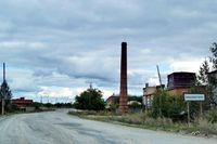 Вишневогорск. Въезд со стороны Аракуля. Автор: Владимир А. Довгань.