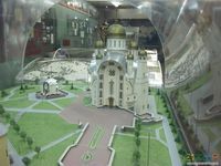 Макет храма Вознесения Господня в Магнитогорске. Автор: Vils.