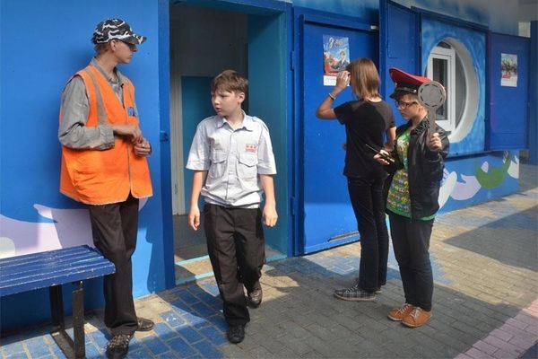 Детская железная дорога в ПКиО им. Гагарина 8. Автор: vnu4ka (http://vnu4ka.livejournal.com/); 