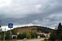 Вишневогорск. Вишневые горы. Автор: Владимир А. Довгань.