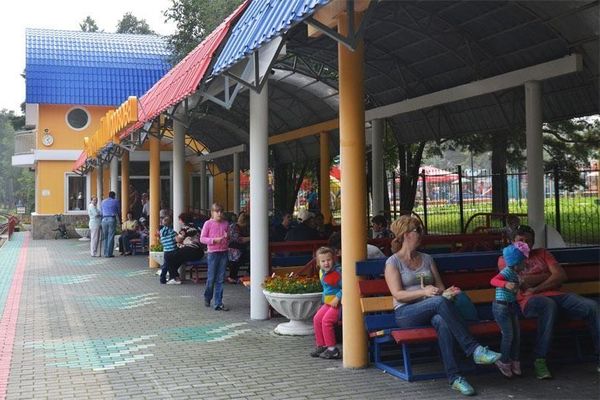 Детская железная дорога в ПКиО им. Гагарина 12. Автор: vnu4ka (http://vnu4ka.livejournal.com/); 