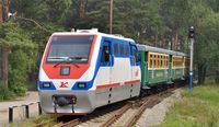 Детская железная дорога в ПКиО им. Гагарина 11. Автор: vnu4ka (http://vnu4ka.livejournal.com/); 