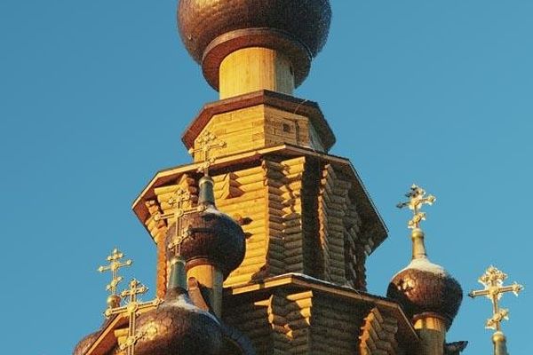 Церковь «Скоропослушница». Главный купол. Село Верхняя Санарка.