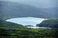 Большое Тесьминское водохранилище  в Златоусте  Автор: Александр Козлов