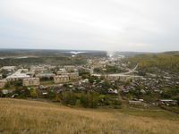 Поселок Вишневогорск. Гора Каравай.
