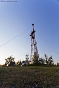 Вышка на горе Каравай. Автор: Сергей Корюков (kpy4ok.livejournal.com).