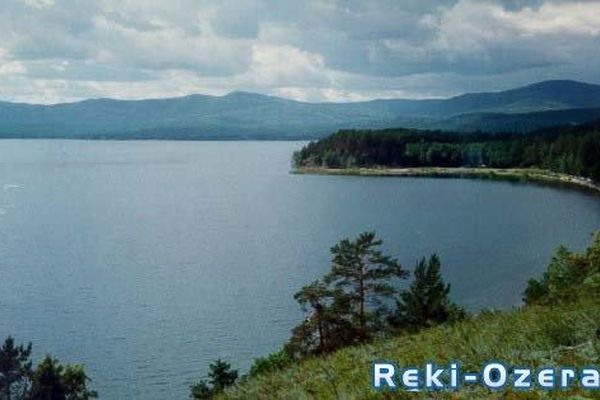 Озеро Силач. Вид сверху.