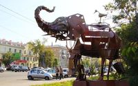 Скульптура «Слон». Автор: hornews.ru (http://hornews.ru/)