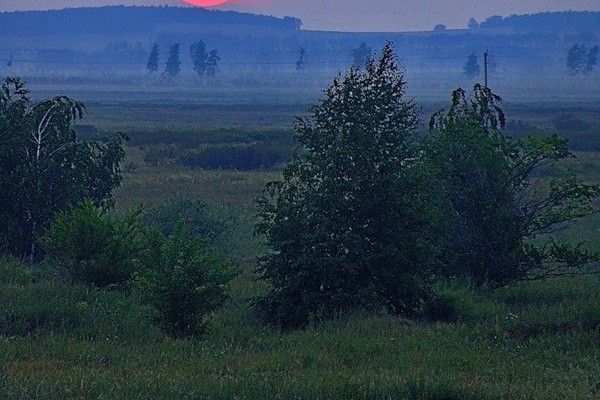 Рассвет на Аркаиме. Автор: Максим Бушуев.