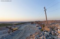 Вишневогорское месторождение полевого шпата. Автор: Сергей Корюков (kpy4ok.livejournal.com).
