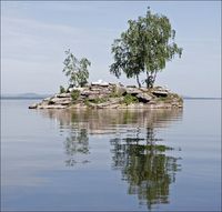 Остров на Аргазниском водохранилище Автор: Alex.S