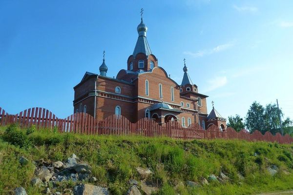 Вишневогорск. Храм Иоанна Предтечи. Автор: Владимир А. Довгань.