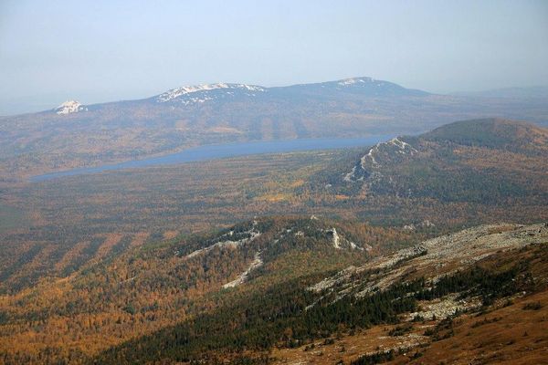 Вид с Нургуша на Зюраткуль. Автор: Бычков Дмитрий.