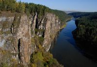 Горная часть реки Ай.