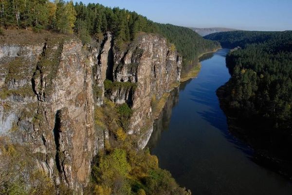 Горная часть реки Ай.