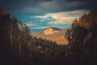 п.Иркускан. Вид с карьера. Автор: Ксения Первухина.