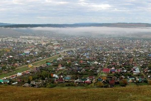 Панорама утреннего Сима. Автор: Евгений Скоморохов.