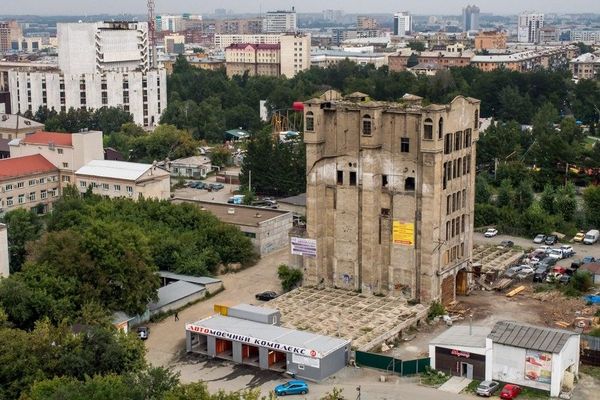 Заброшенное здание «Элеватора государственного Банка»